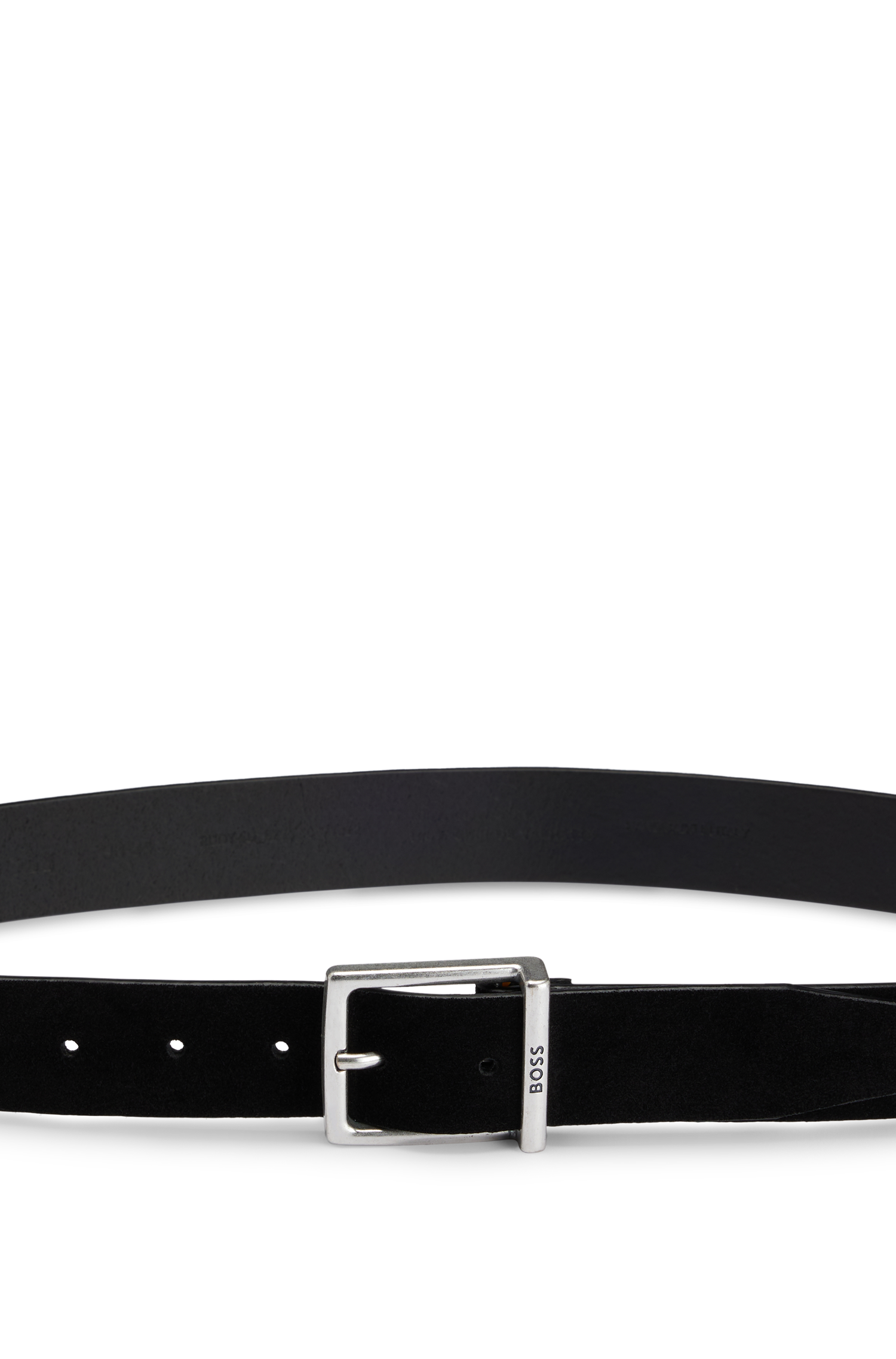 Rudy leather belt - Black