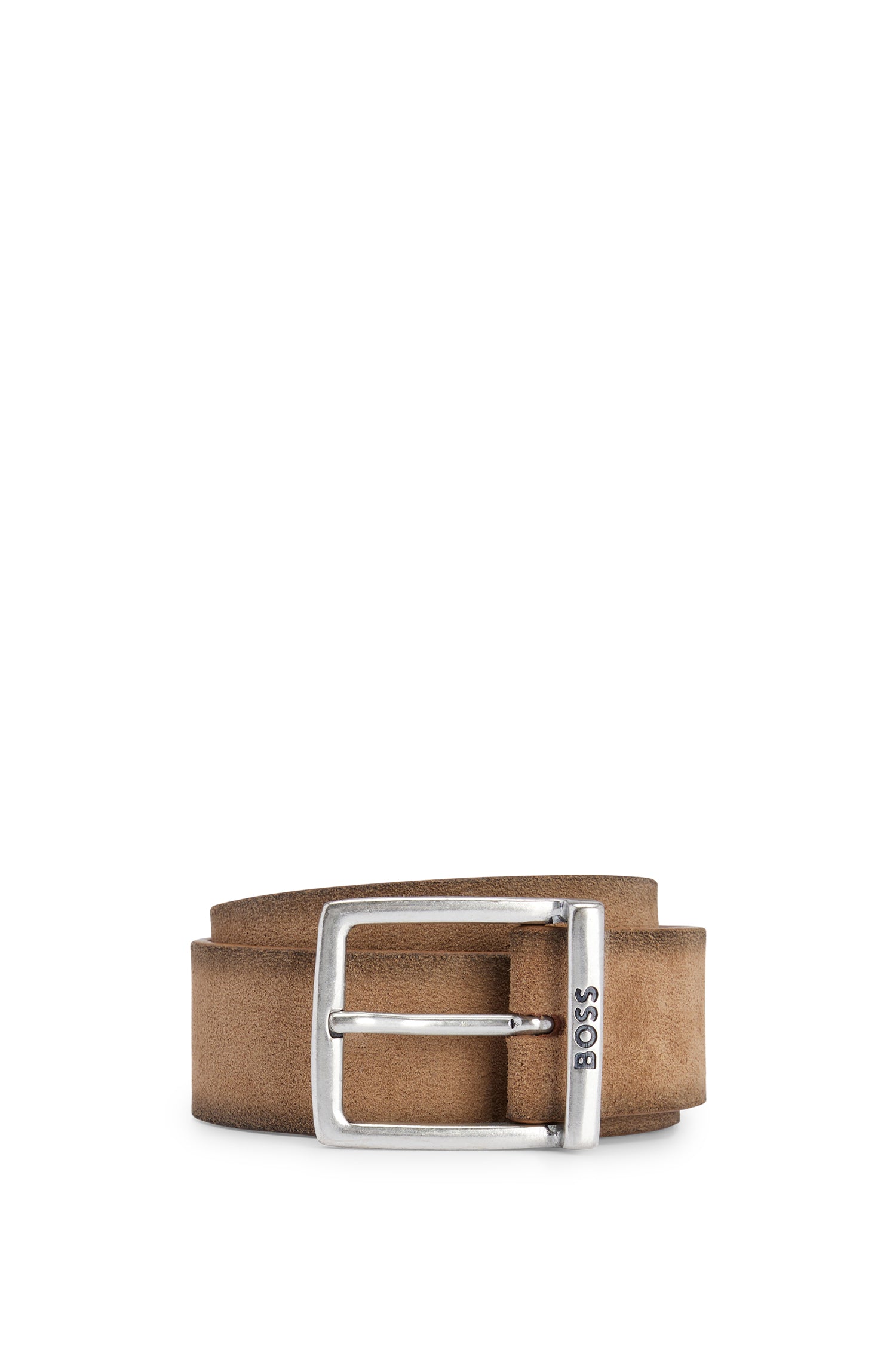Rudy leather belt - Light & Pastel Brown
