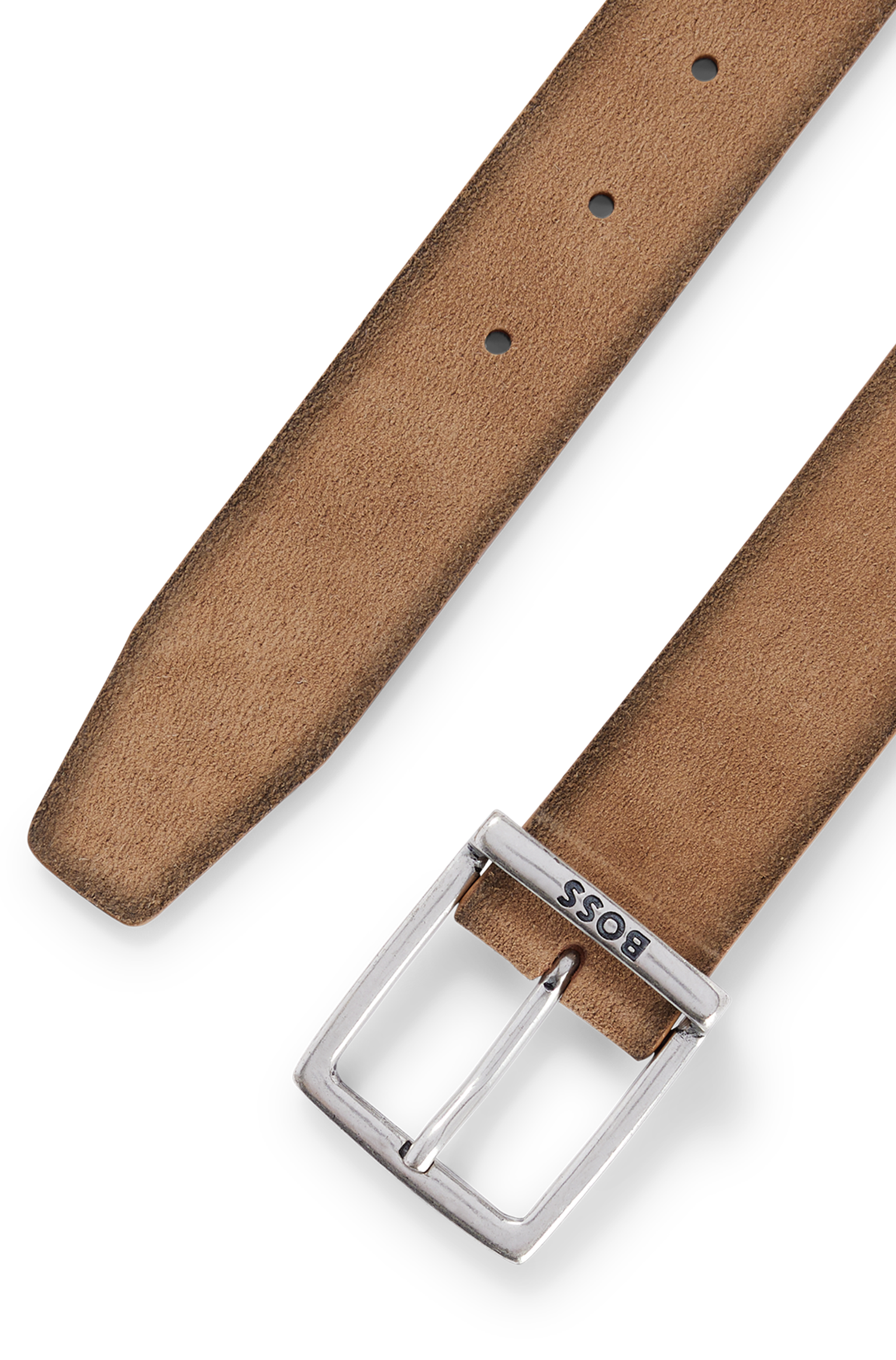 Rudy leather belt - Light & Pastel Brown