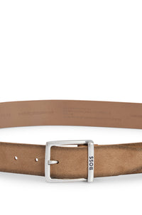 Rudy leather belt - Light & Pastel Brown