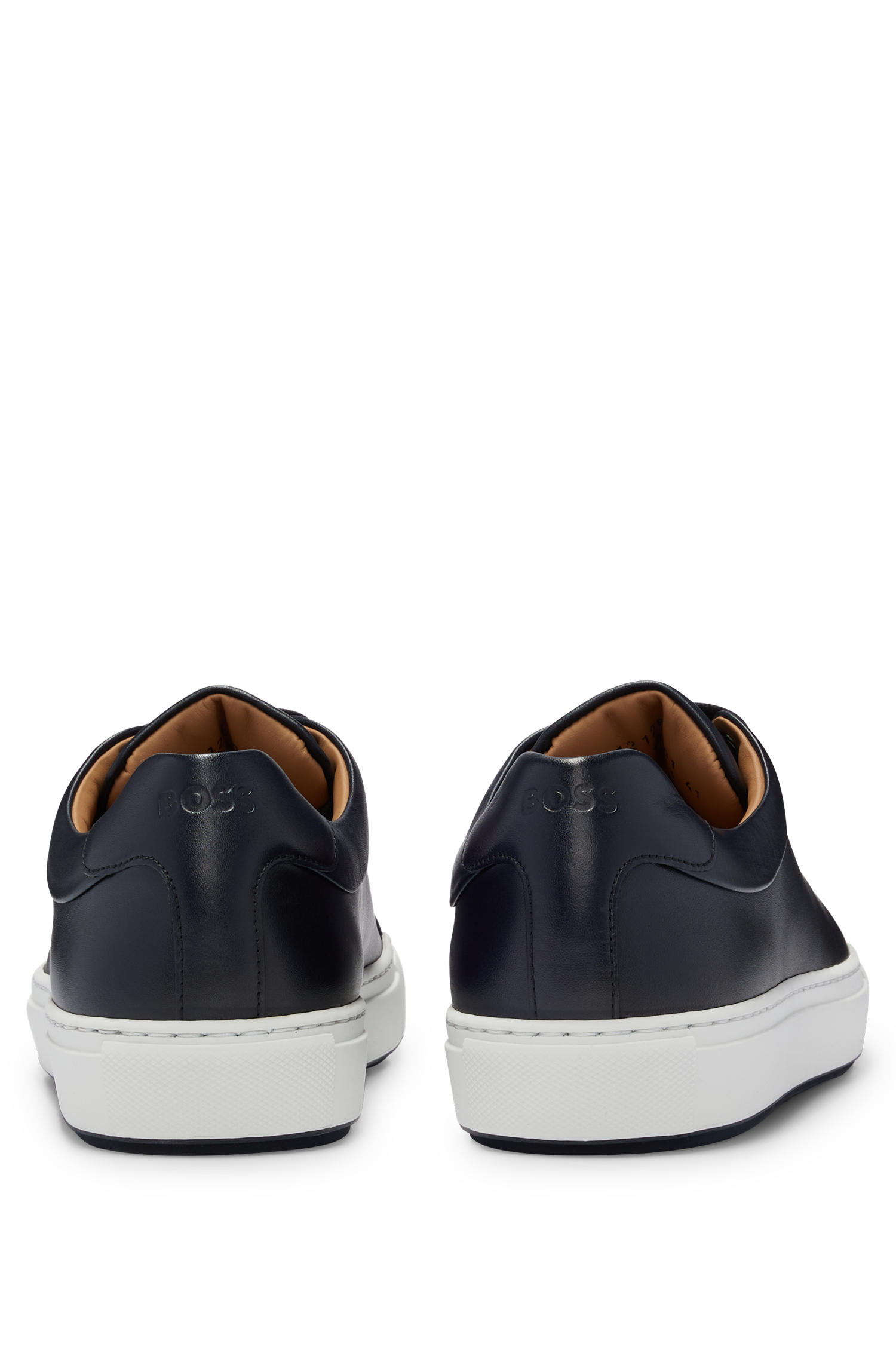 Mirage leather trainers - Dark Blue