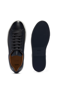 Mirage leather trainers - Dark Blue