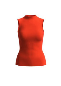 BRIGHT ORANGE // BUSINESS TOPS FESKIES