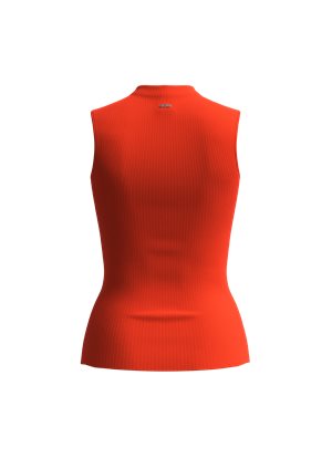 BRIGHT ORANGE // BUSINESS TOPS FESKIES