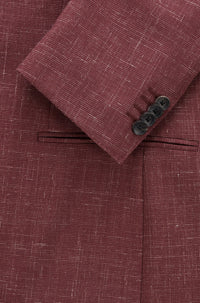 DARK RED // BUSINESS SUITS H-HUGE-2PCS-PEAK-222