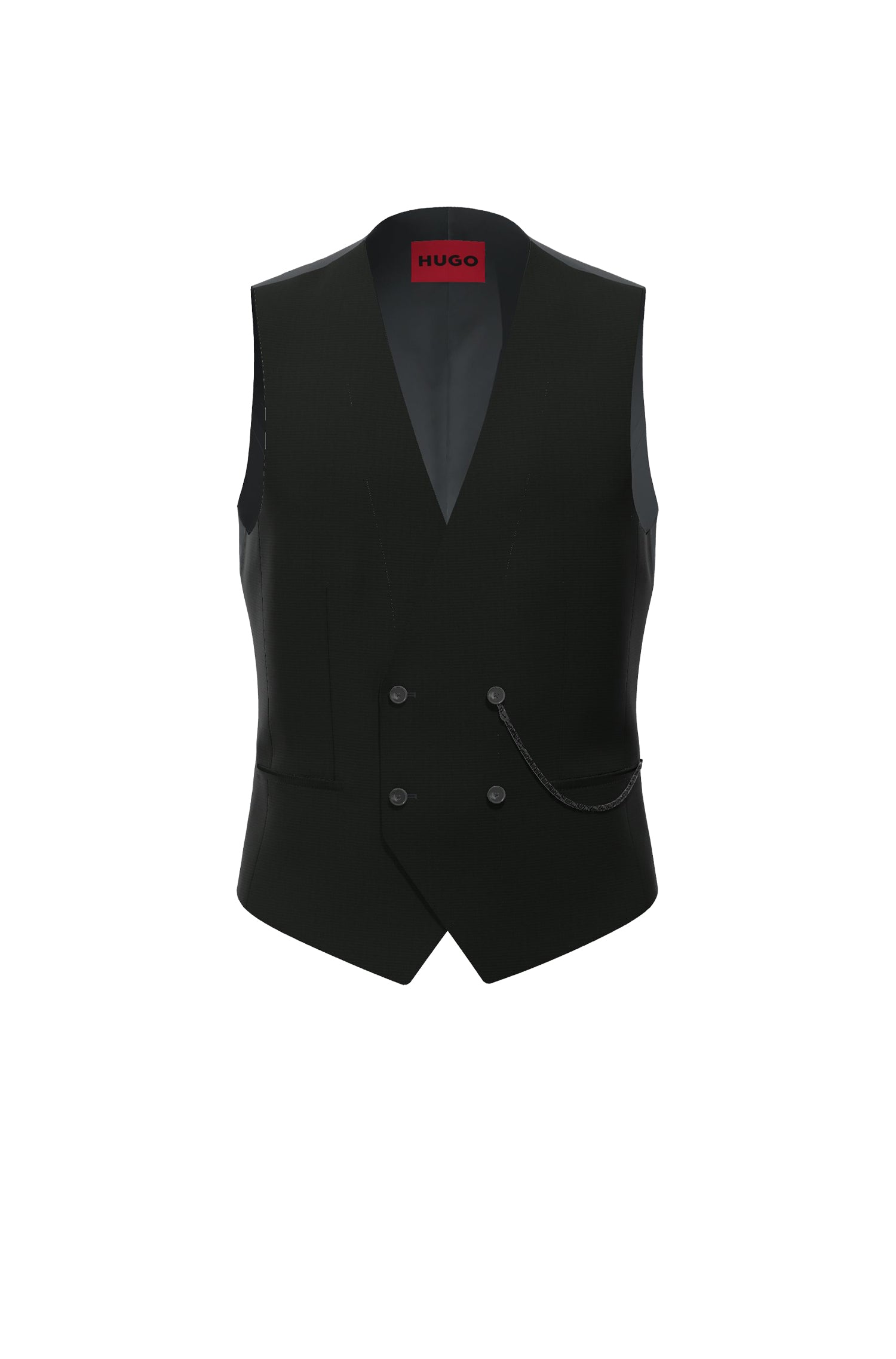 Veston de costume Vin en laine - Black
