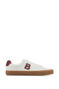 Aiden leather trainers - Open White