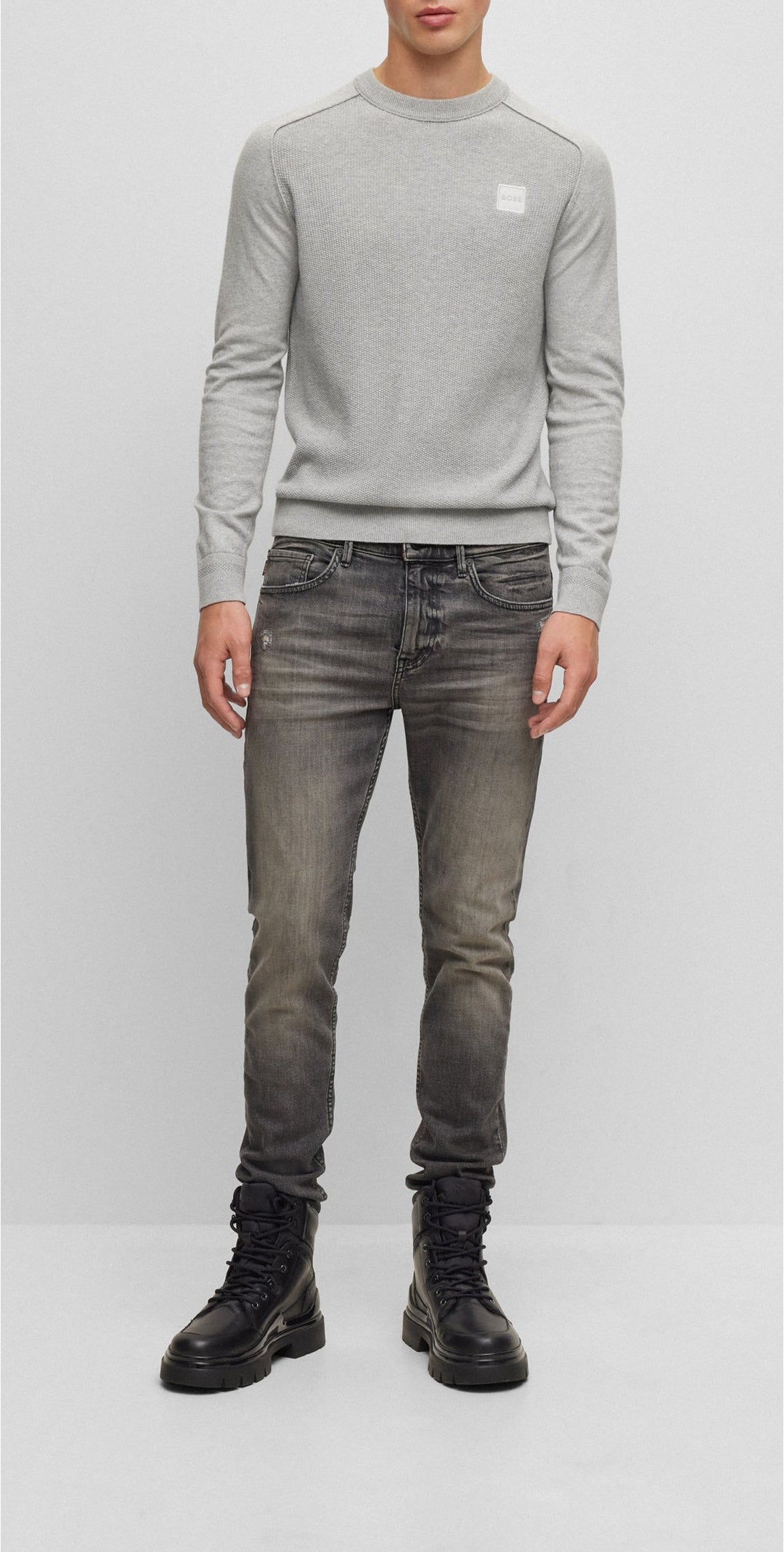 Kesom jumper - Open Grey