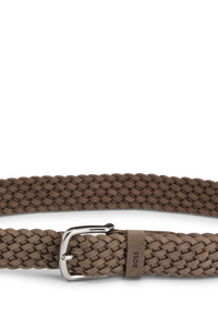 Sash leather belt - Medium Beige