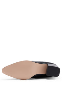 Kiara leather ankle boots - Black