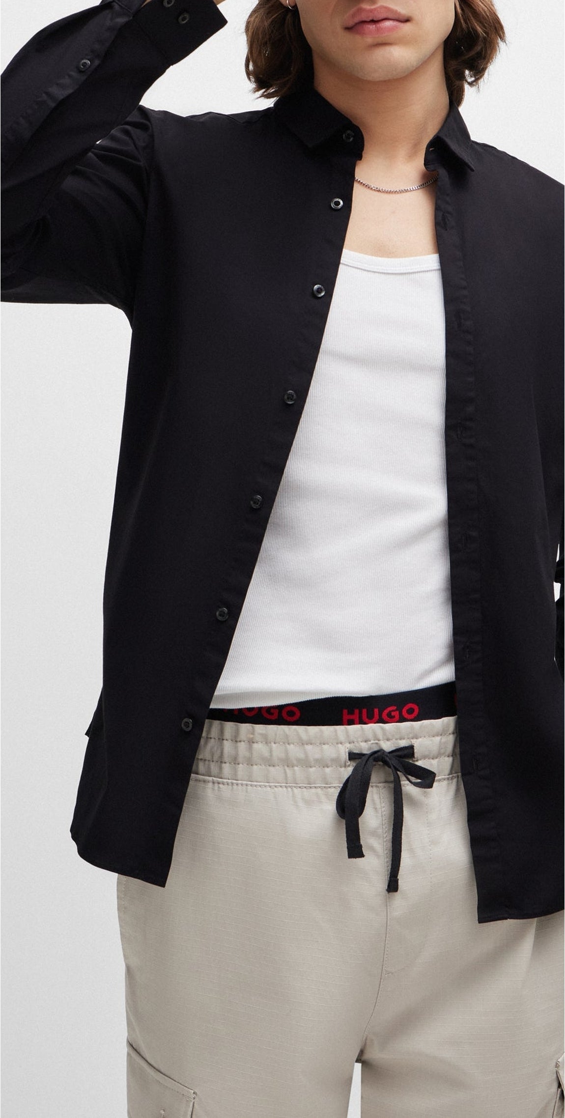BLACK // CASUAL SHIRTS ERO3-W