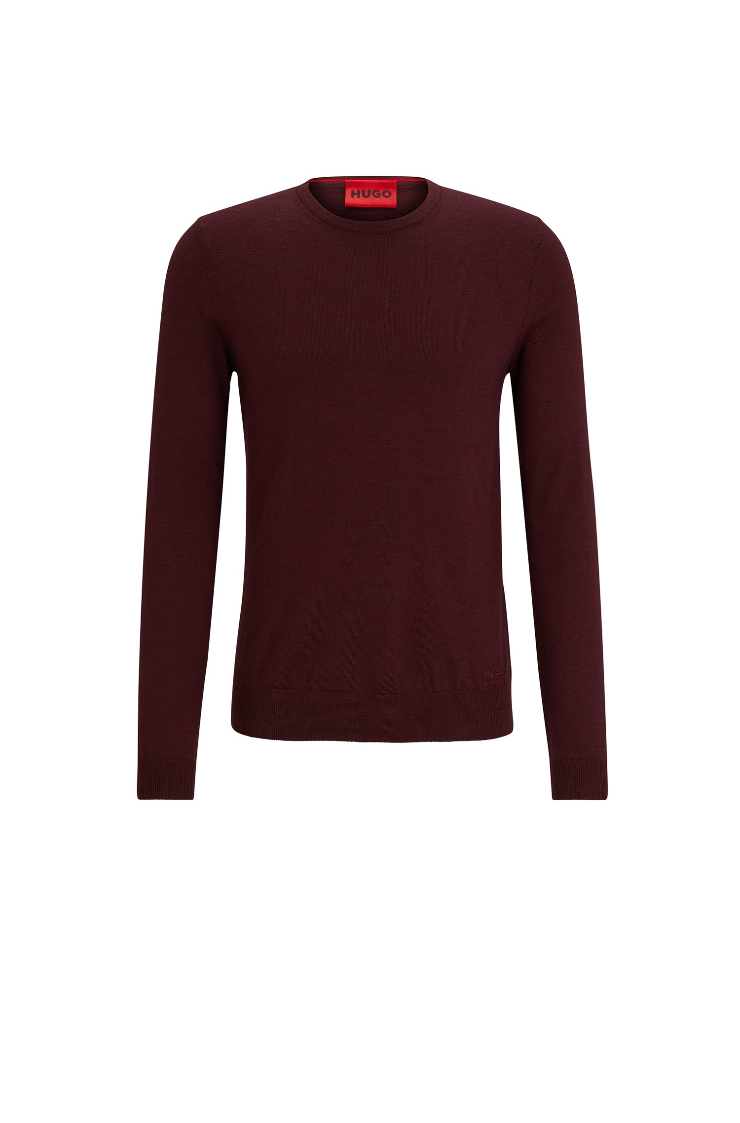 San wool jumper - Dark Red