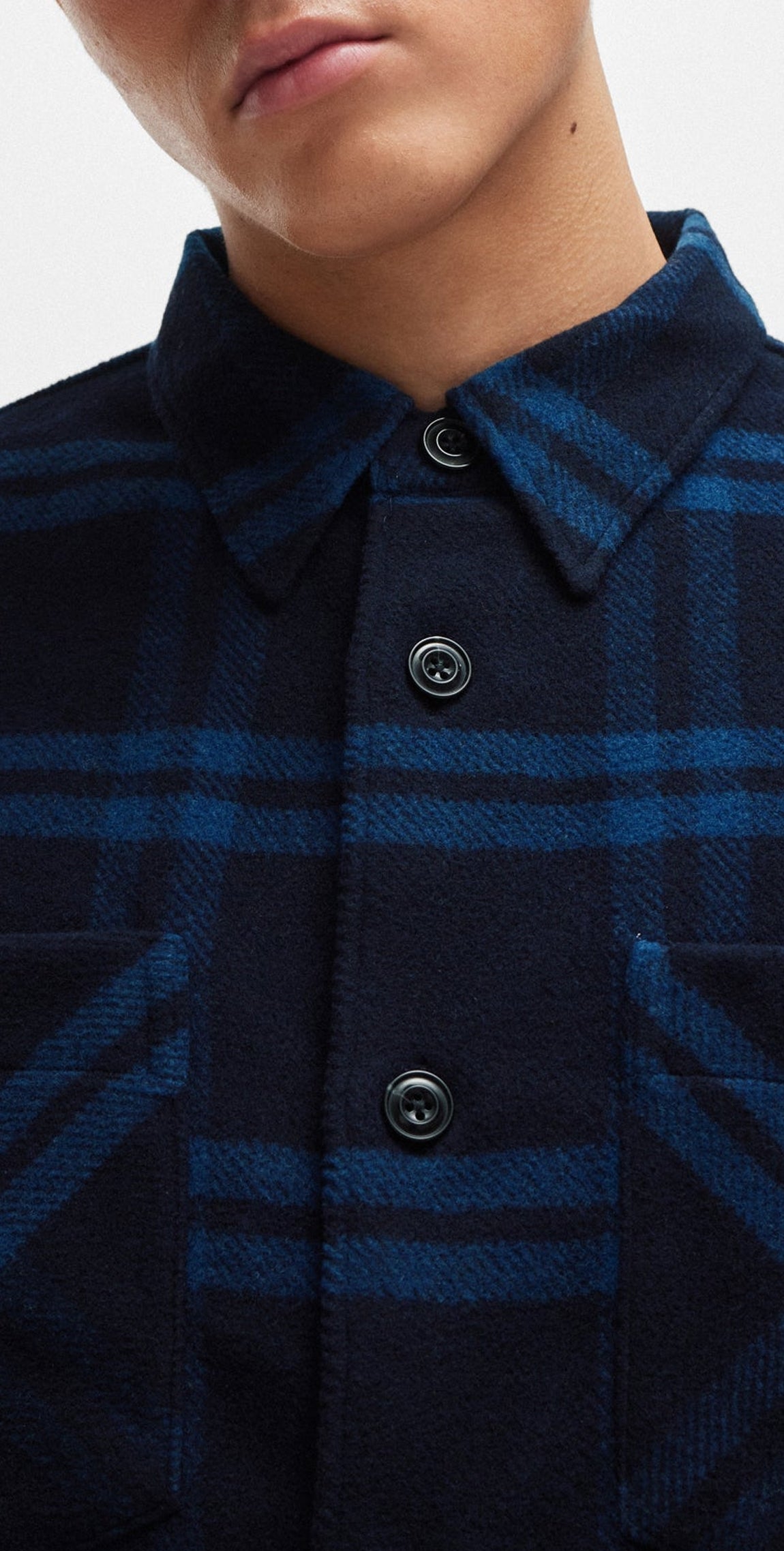 Chemise Emeni oversize - Dark Blue