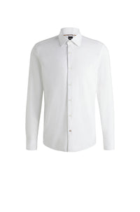 WHITE // BUSINESS SHIRTS C-HAL-KENT-C1-223