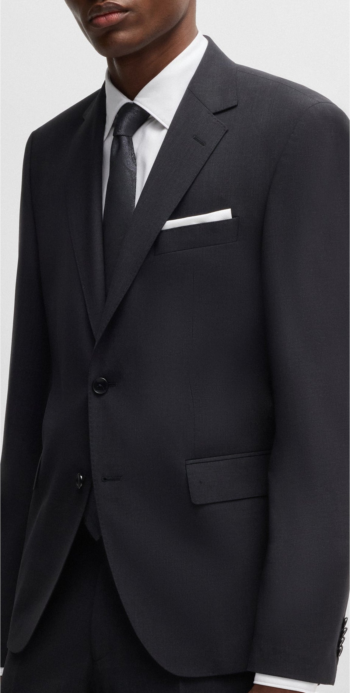 WHITE // BUSINESS SHIRTS C-HAL-KENT-C1-223