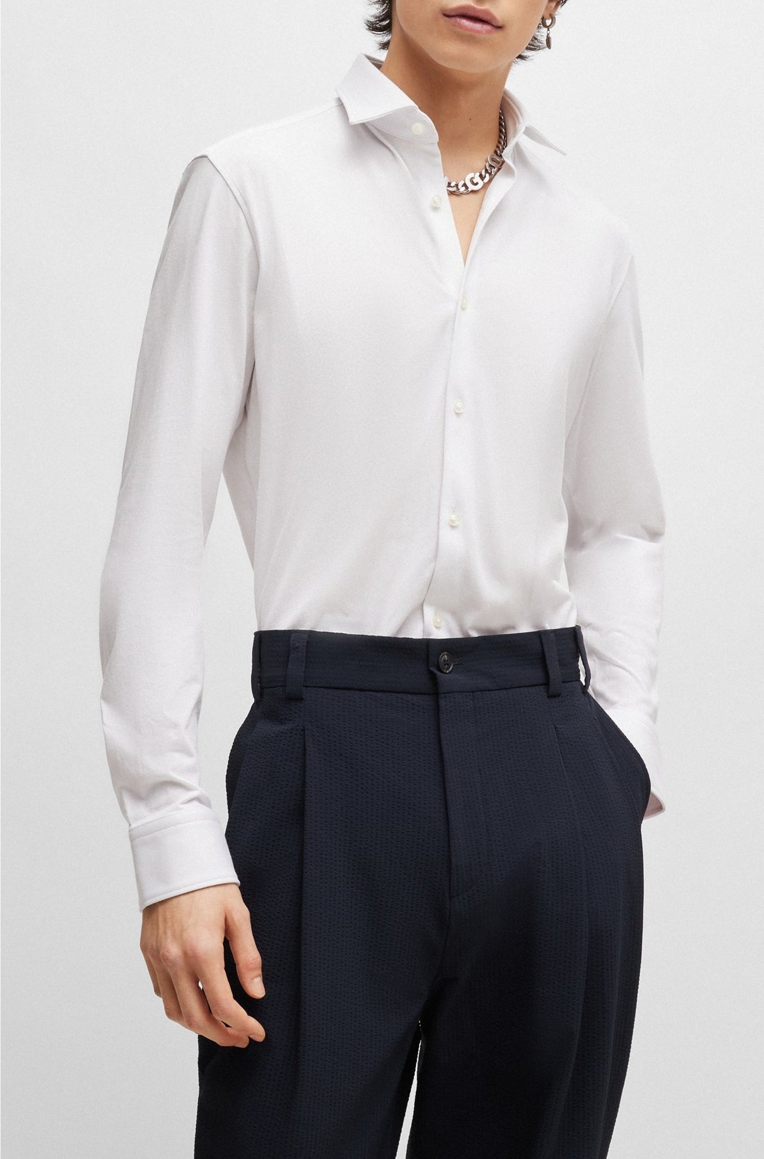 OPEN WHITE // SHIRTS KENNO