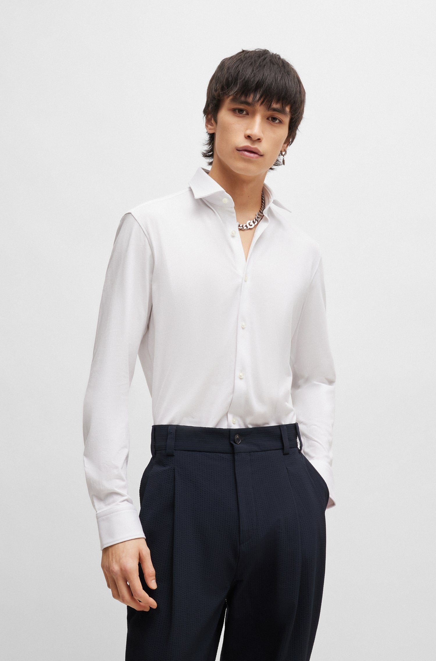 OPEN WHITE // SHIRTS KENNO