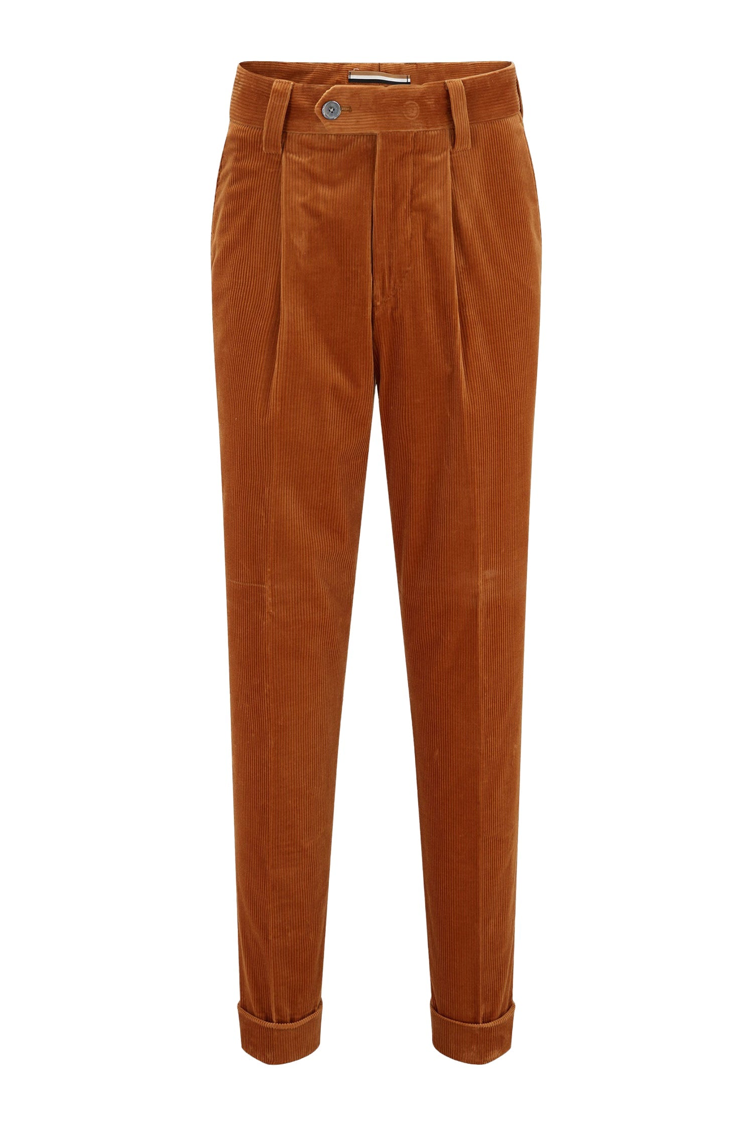 RUST & COPPER // FORMAL TROUSERS H-PERIN-PLEAT-224