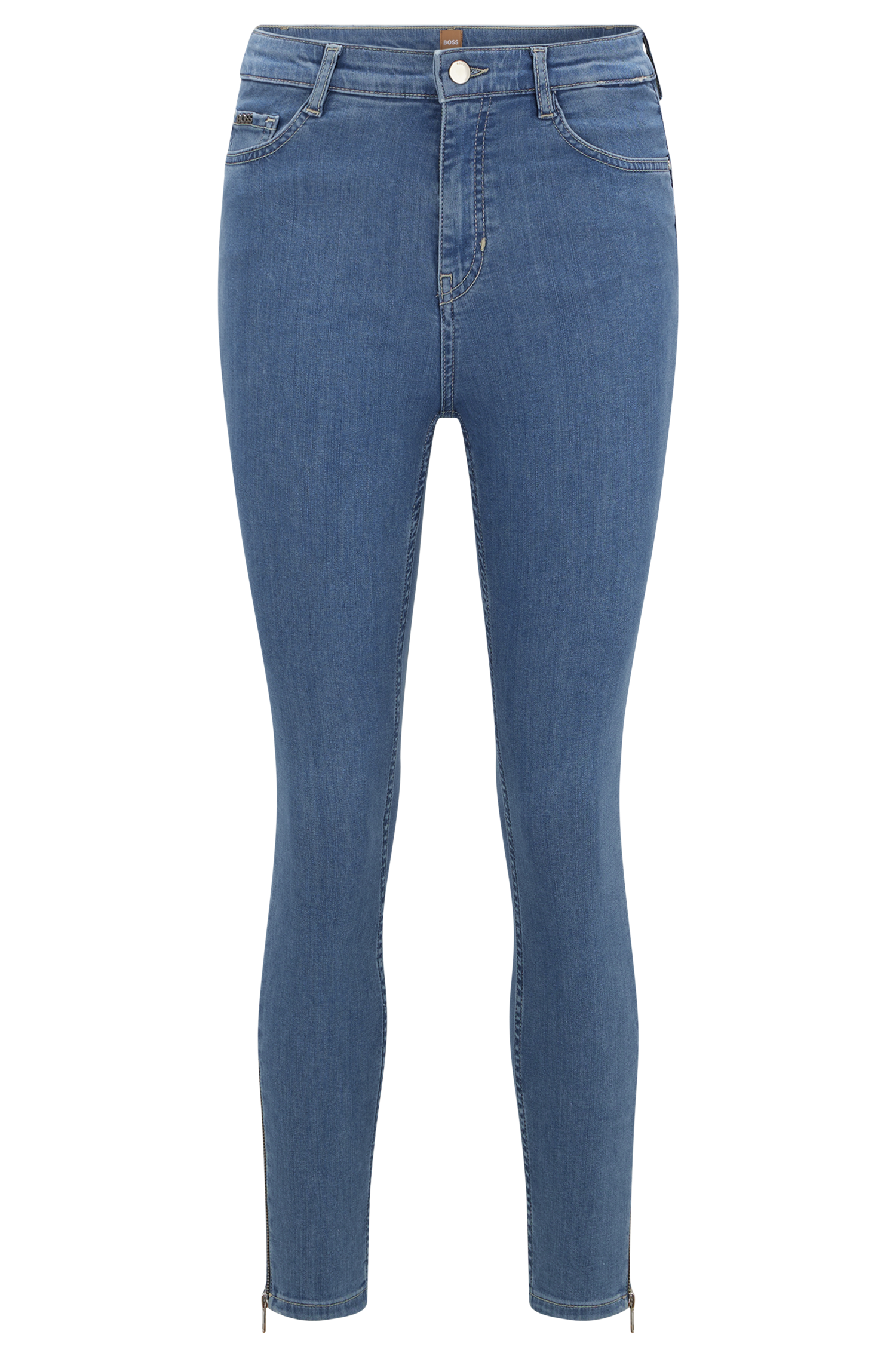 LIGHT & PASTEL BLUE // JEANS SUPERSKINNY ZIP 4.0