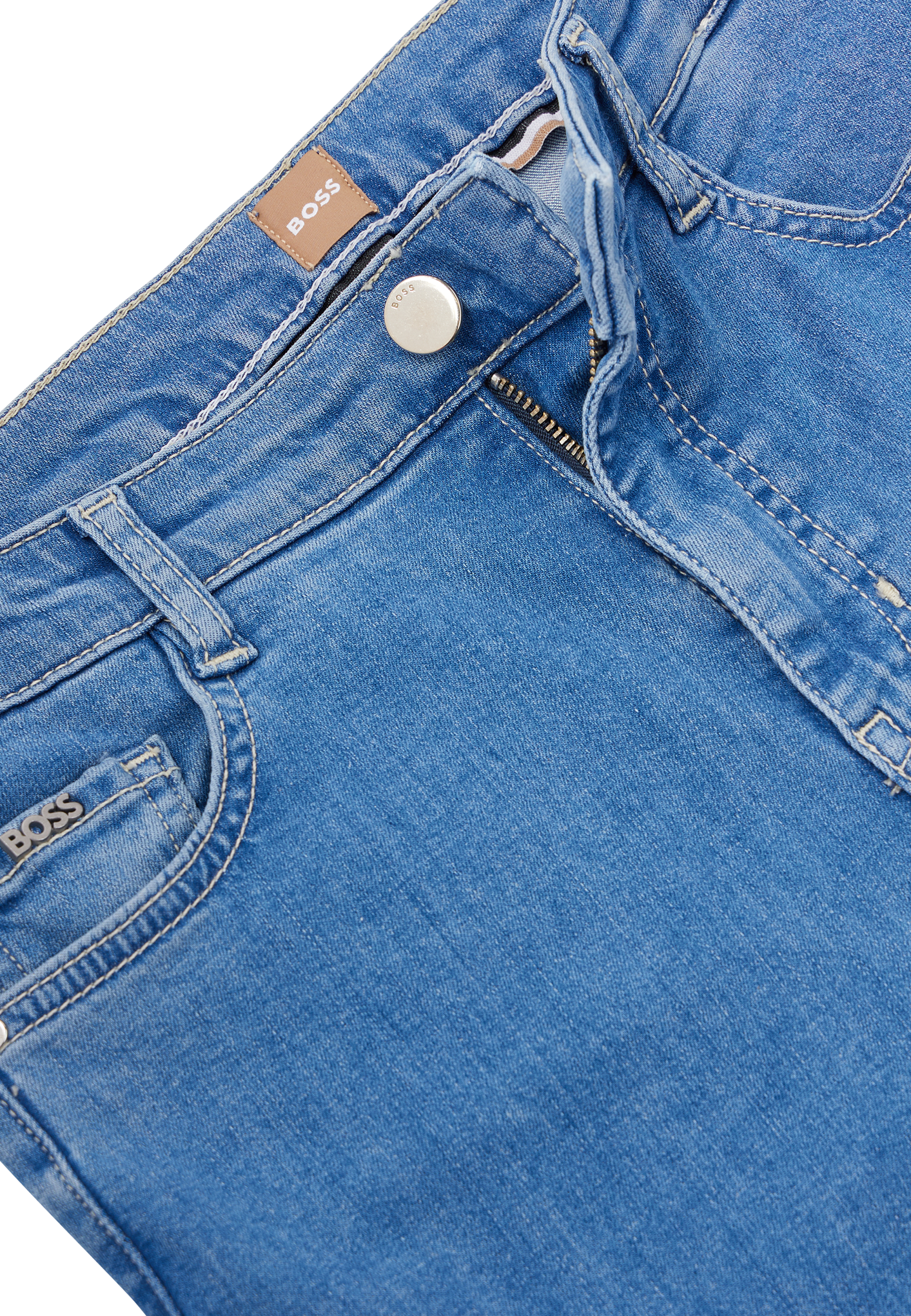 LIGHT & PASTEL BLUE // JEANS SUPERSKINNY ZIP 4.0