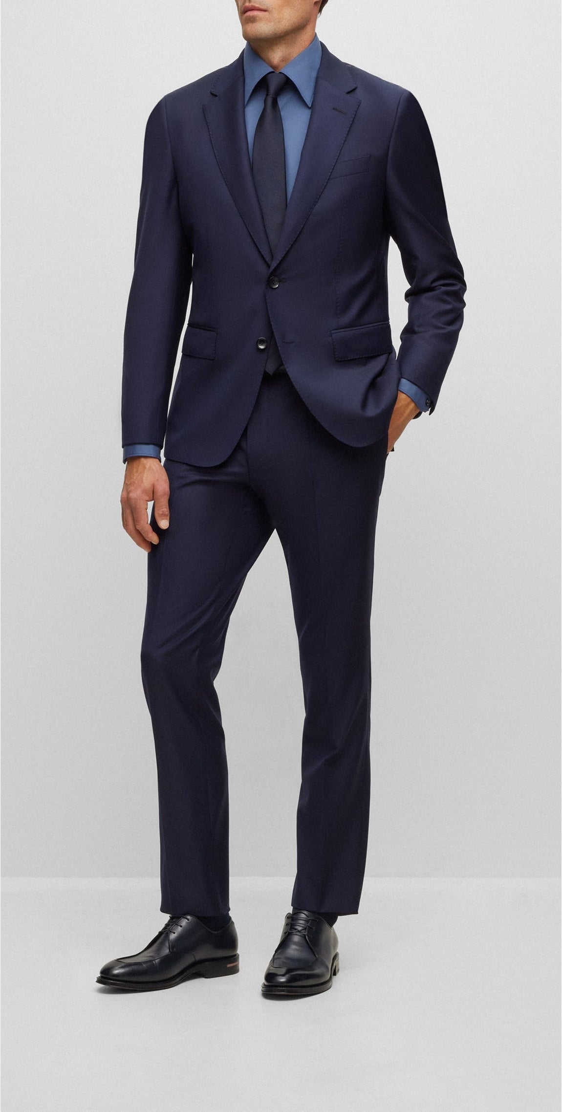 NAVY // FORMAL TROUSERS T-LONE-224-LC