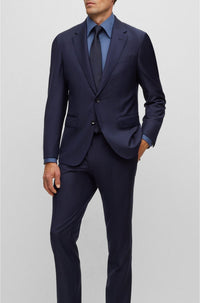 Pantalon de costume Lone en laine - Navy
