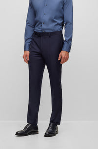 Lone wool trousers - Navy