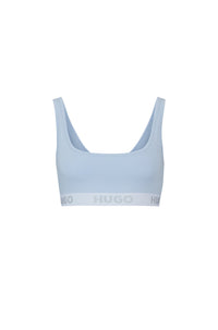 BRIGHT PURPLE // BODYWEAR BRALETTE SPORTY LOGO