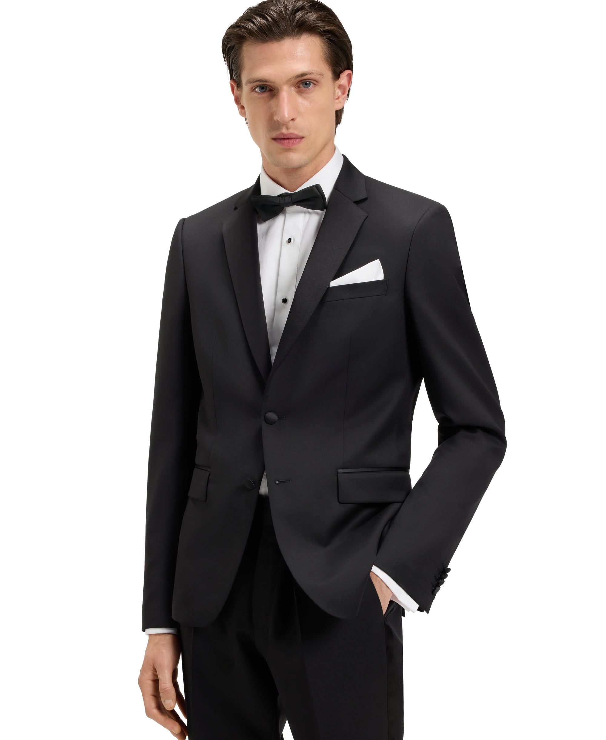 WHITE // POCKET SQUARES H-POCKET SQUARE
