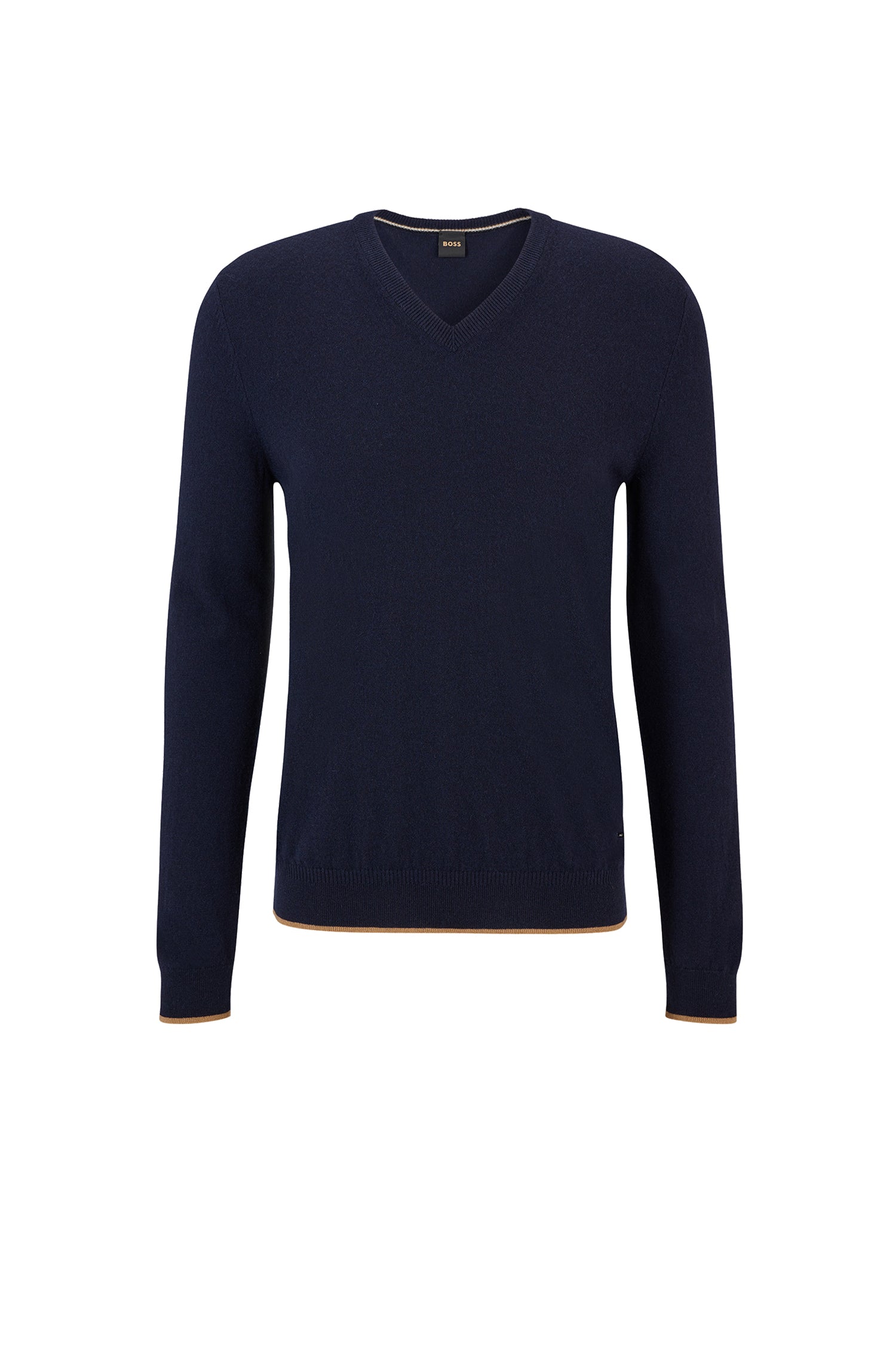 Ettore cashmere jumper - Dark Blue