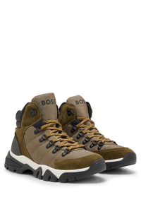 Chester leather boots - Dark Green