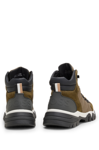 Chester leather boots - Dark Green