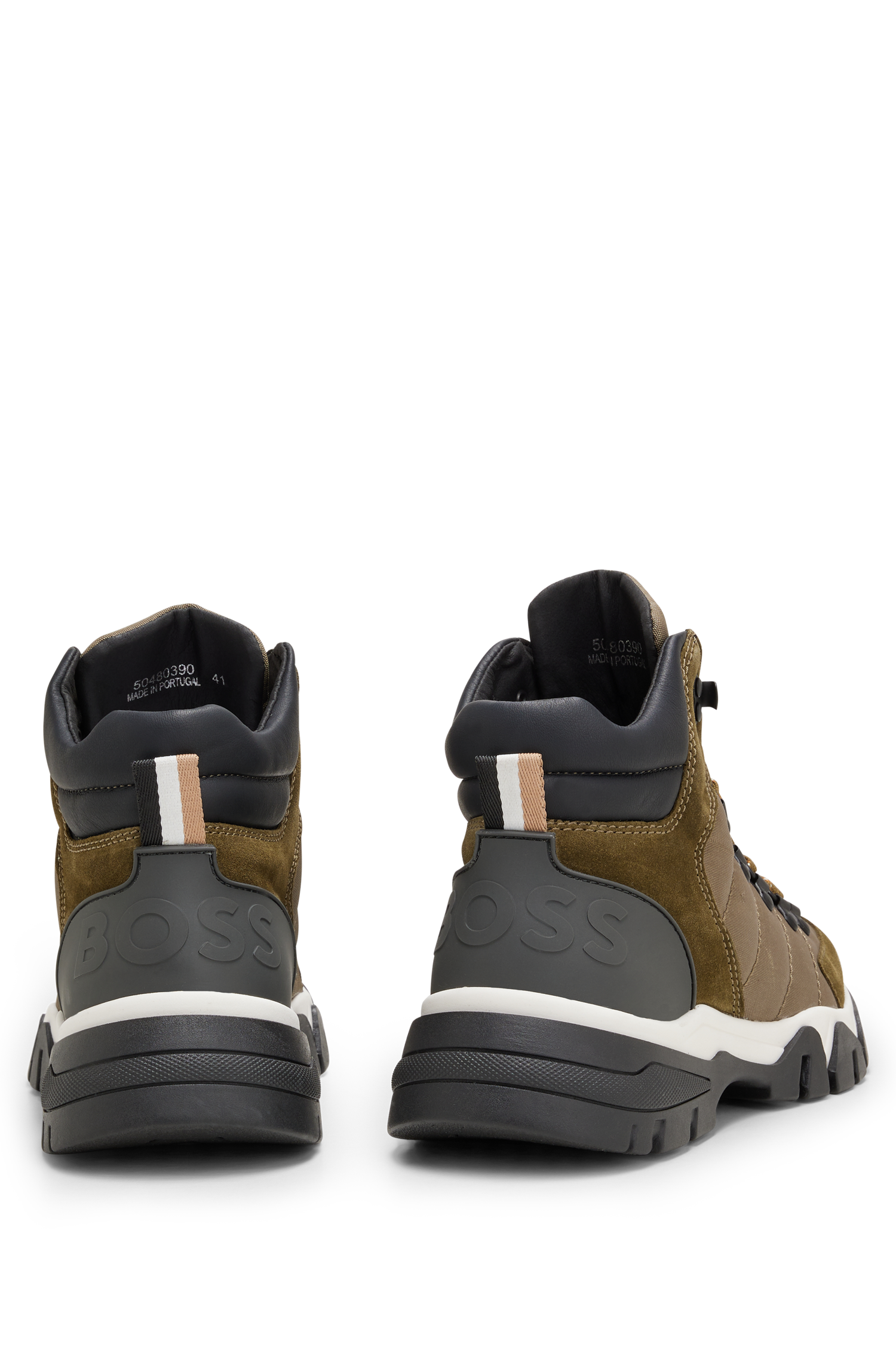 Chester leather boots - Dark Green