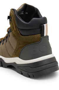 Chester leather boots - Dark Green