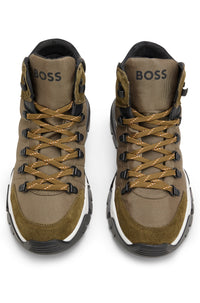 Chester leather boots - Dark Green