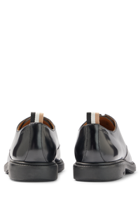 BLACK // BUSINESS LACE-UPS LARRY_DERB_BU
