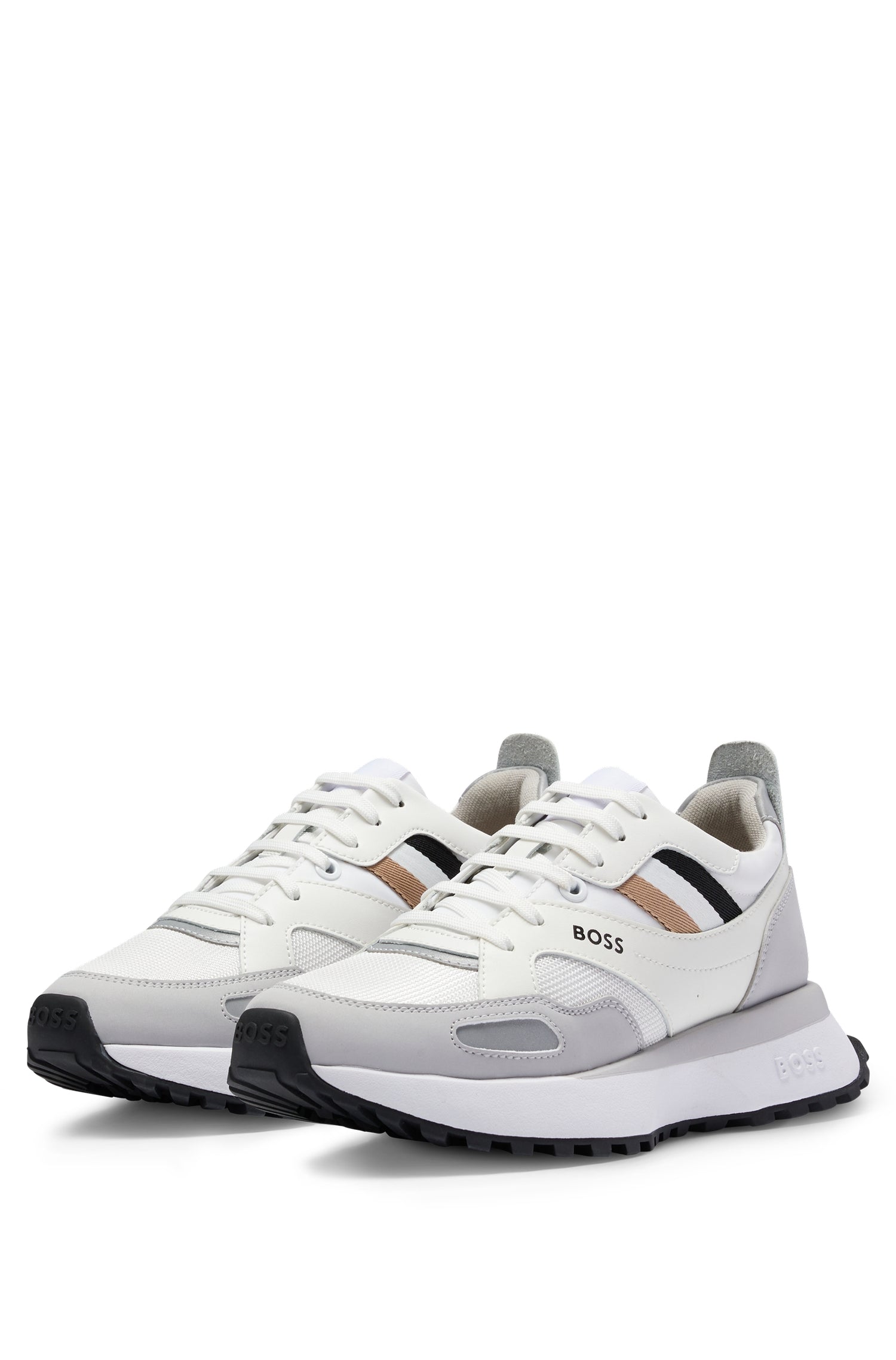 Jonah leather trainers - White