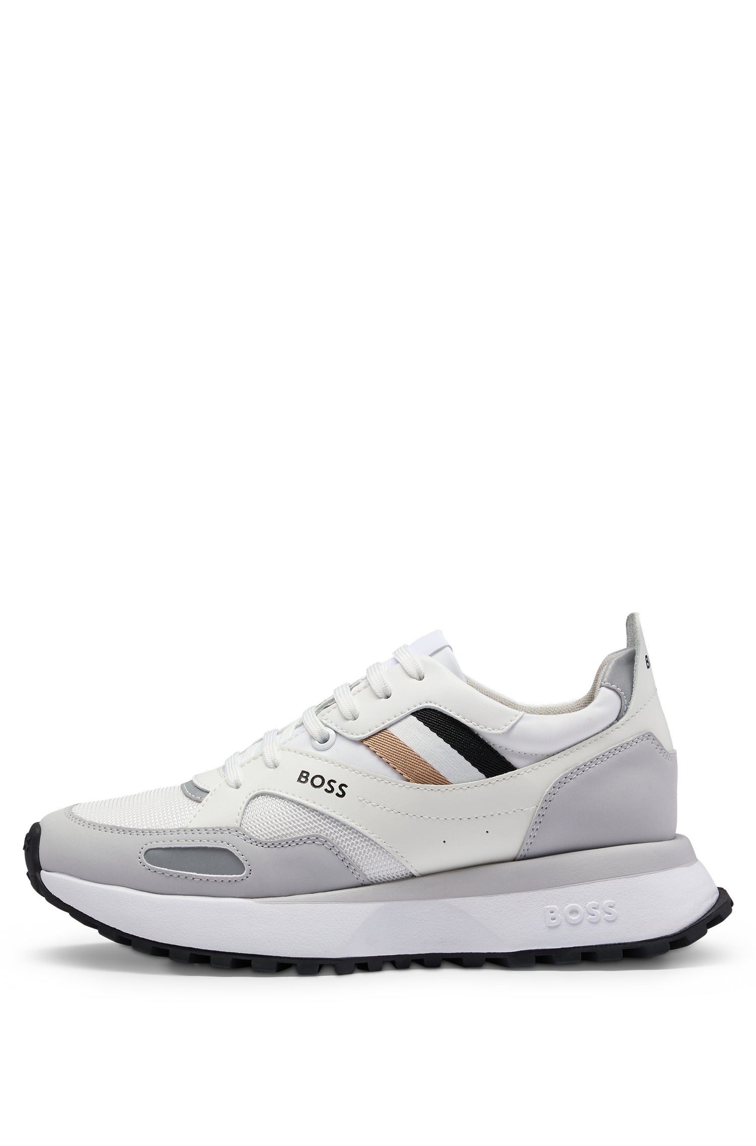 Jonah leather trainers - White