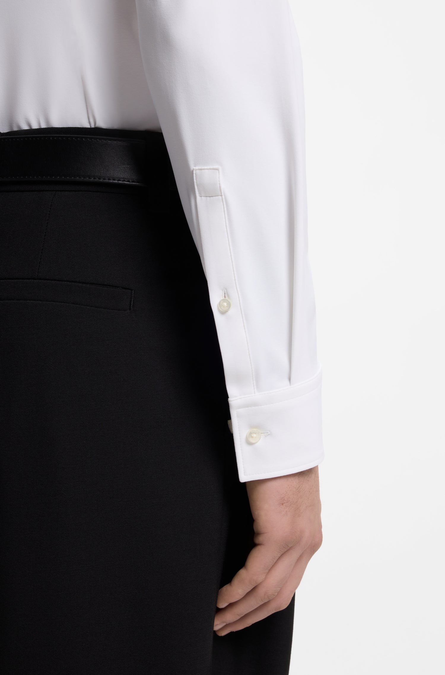 OPEN WHITE // BUSINESS SHIRTS KENNO