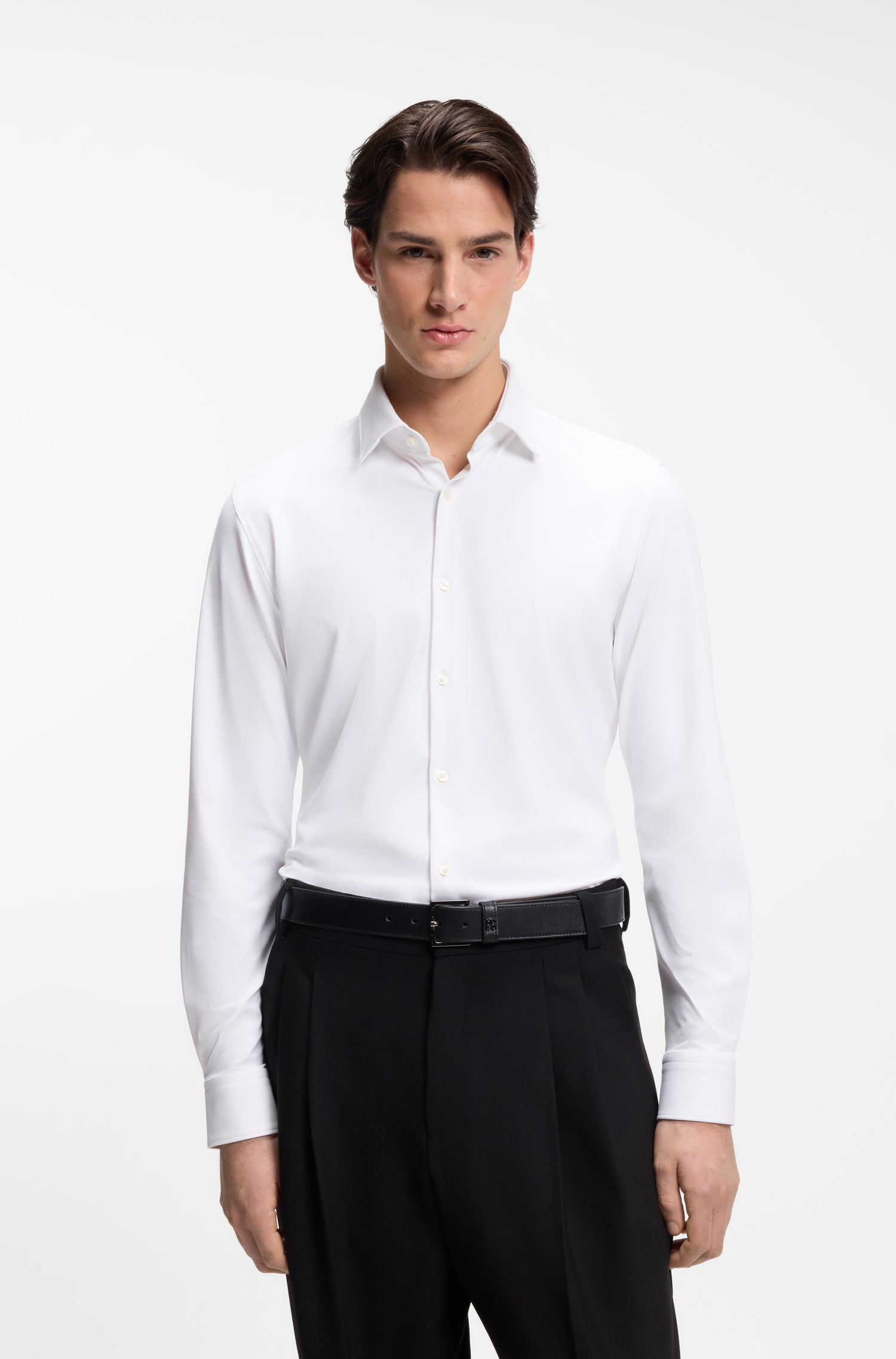 OPEN WHITE // BUSINESS SHIRTS KENNO