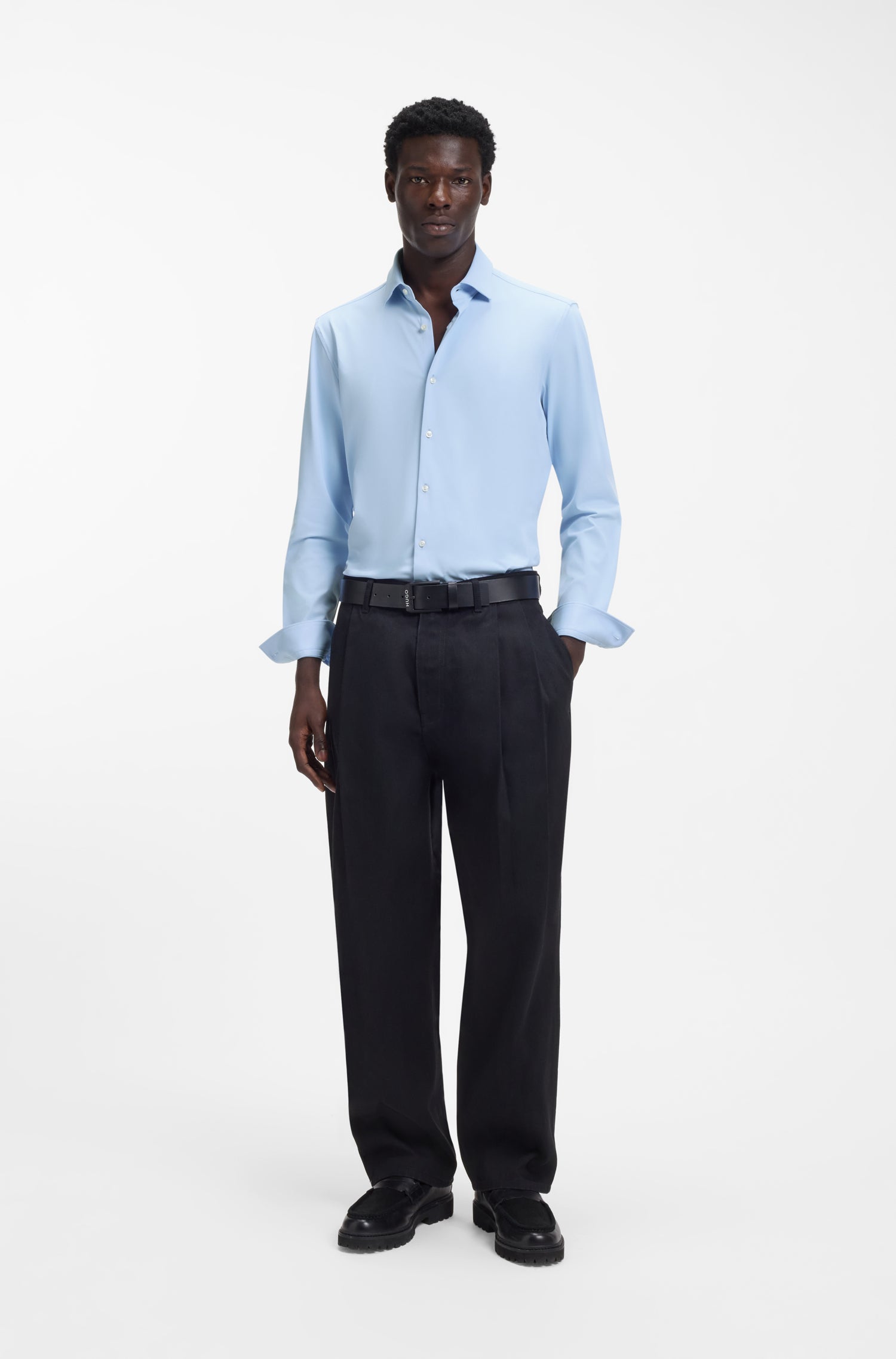 LIGHT & PASTEL BLUE // BUSINESS SHIRTS KENNO
