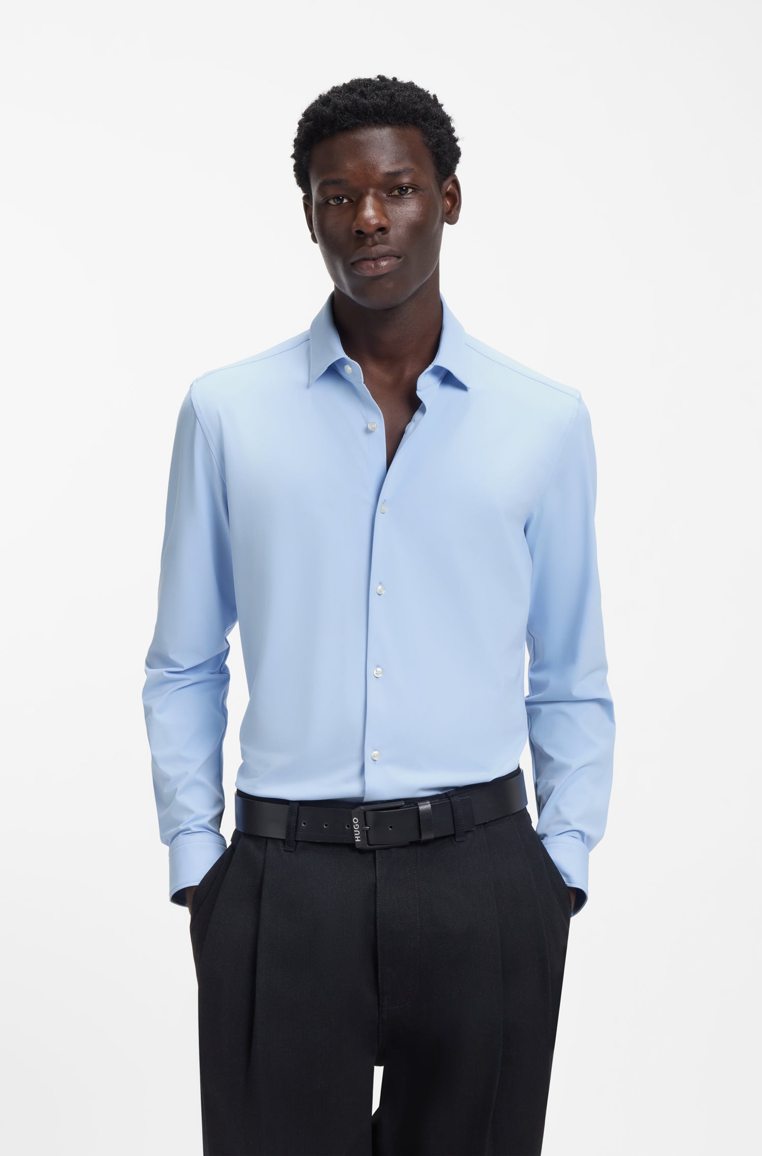 LIGHT & PASTEL BLUE // BUSINESS SHIRTS KENNO