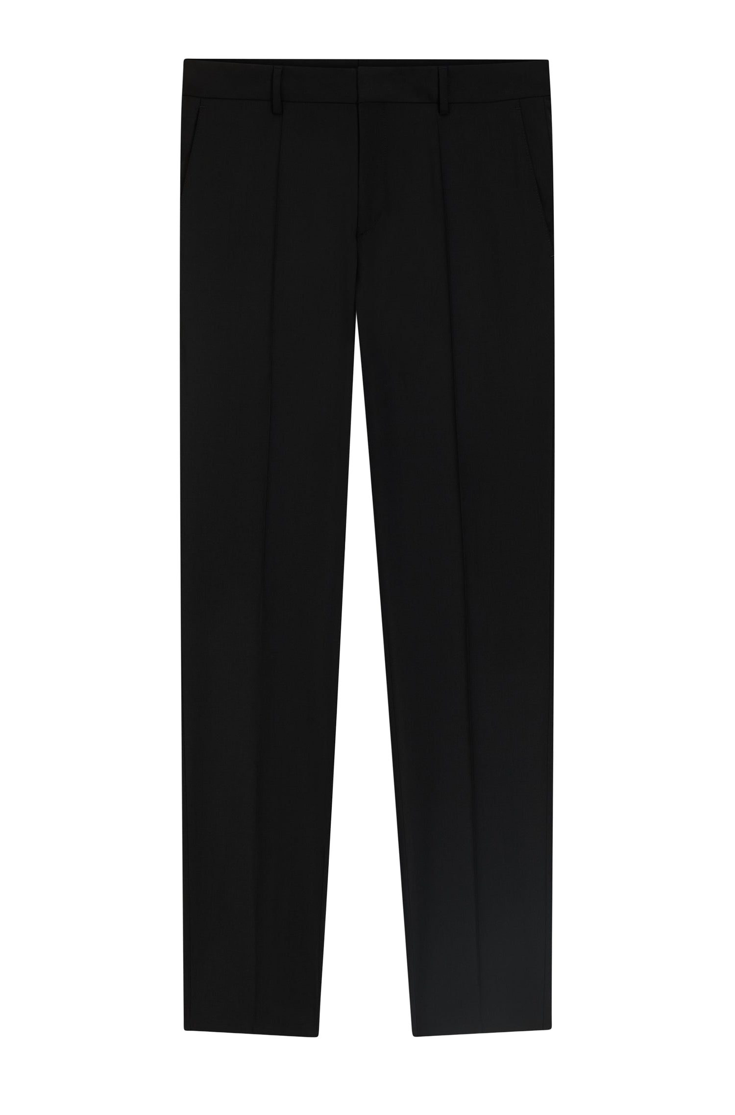 Pantalon de costume Genius en laine - Black