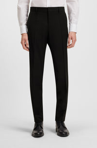 Pantalon de costume Genius en laine - Black
