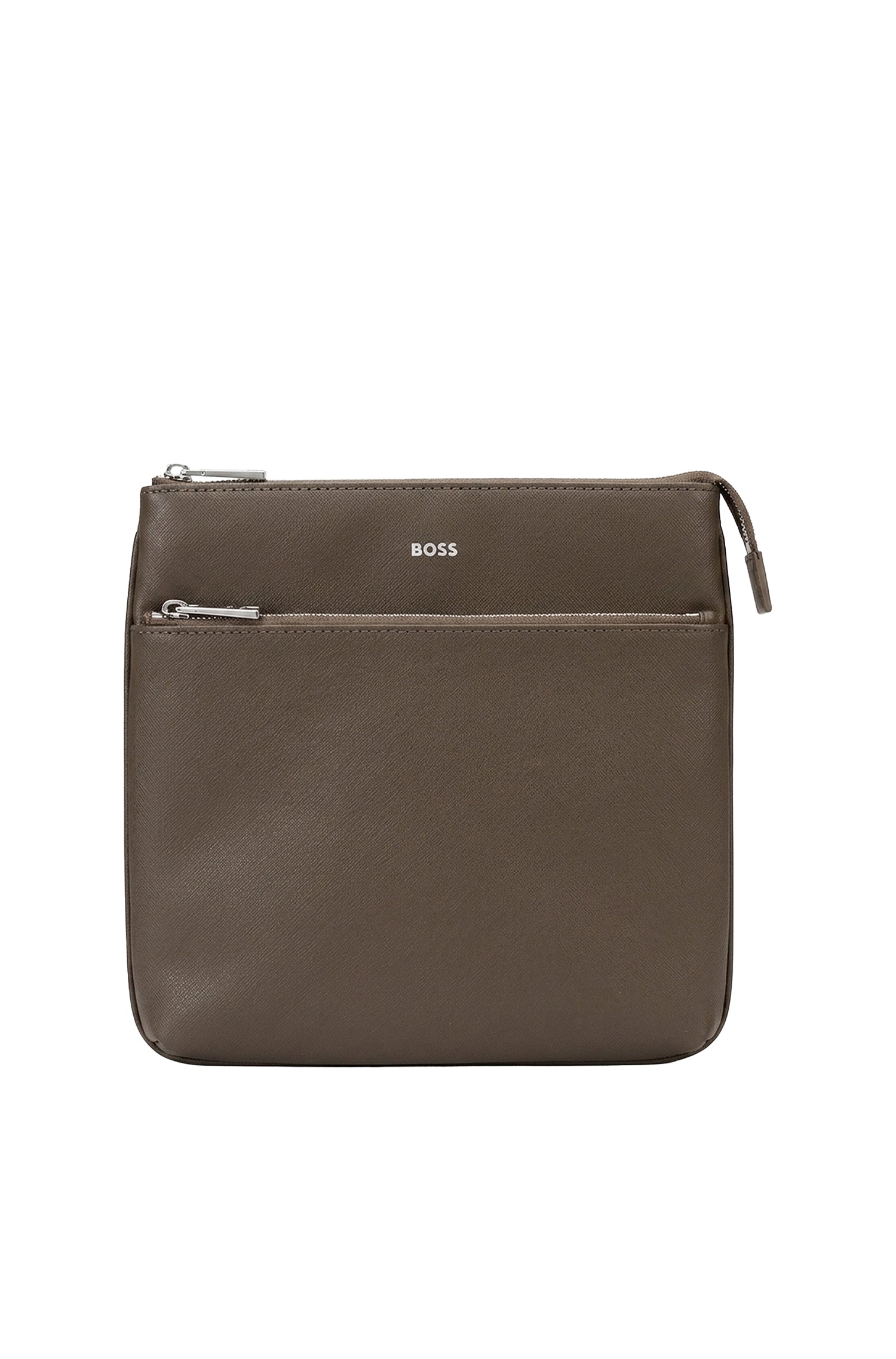 Double-zip bag - Open Green