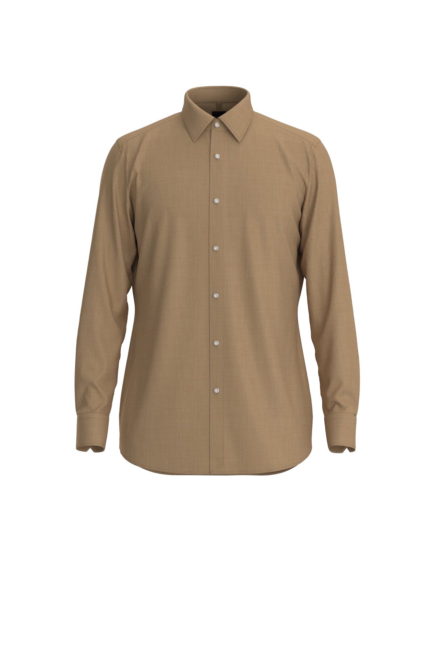 MEDIUM BEIGE // BUSINESS SHIRTS T-HAYS-KENT-214