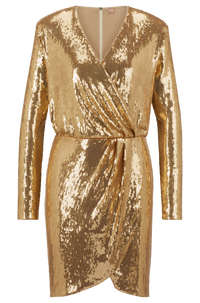 GOLD // JERSEY DRESSES EPALLETA