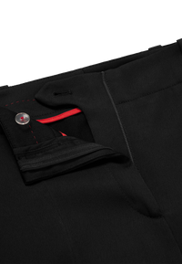 BLACK // FORMAL TROUSERS HUXALLA