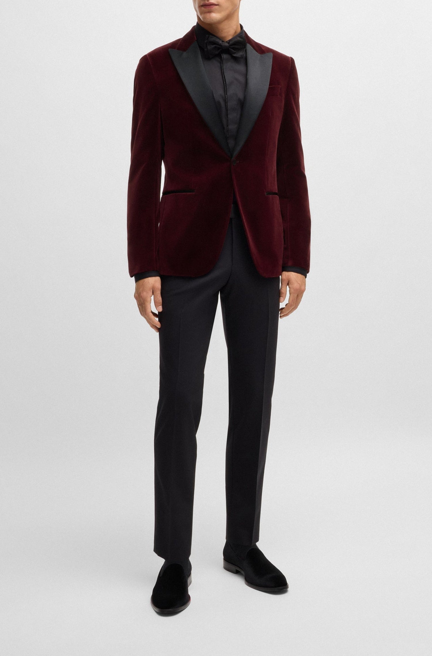 Veste de costume Hutson - Dark Red