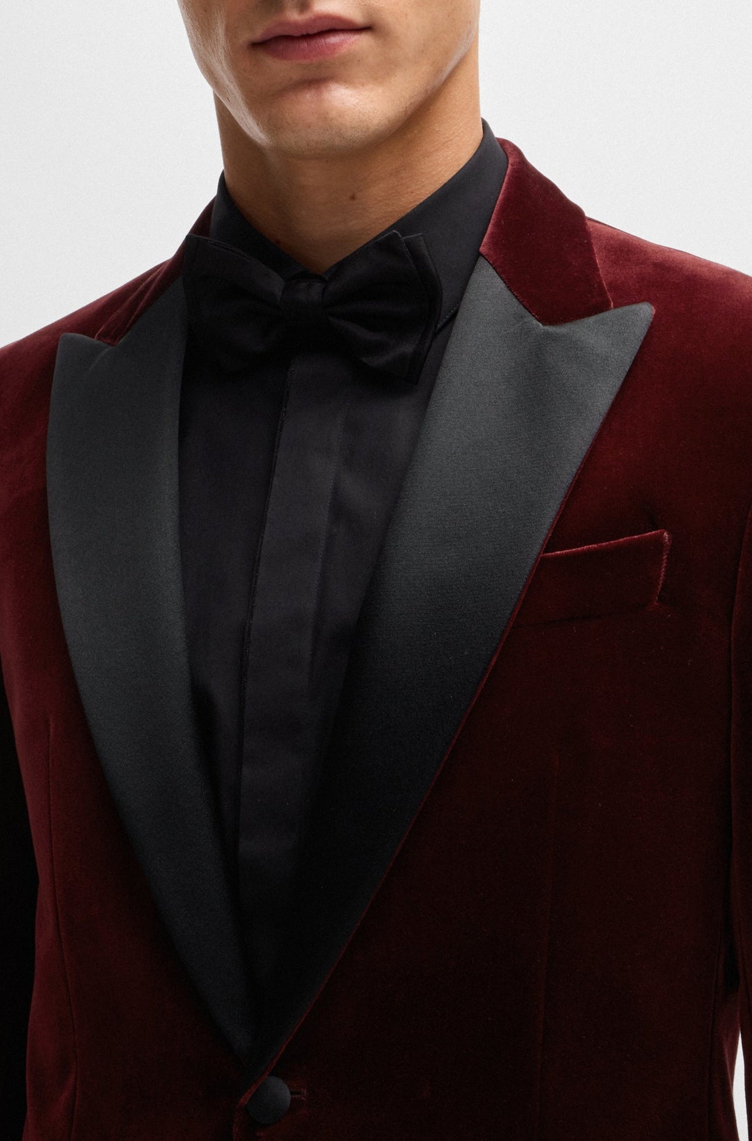 Veste de costume Hutson - Dark Red
